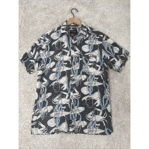 Salt Life SLX Shirt Sleeved Button Down Fishing Shirt Mens Small